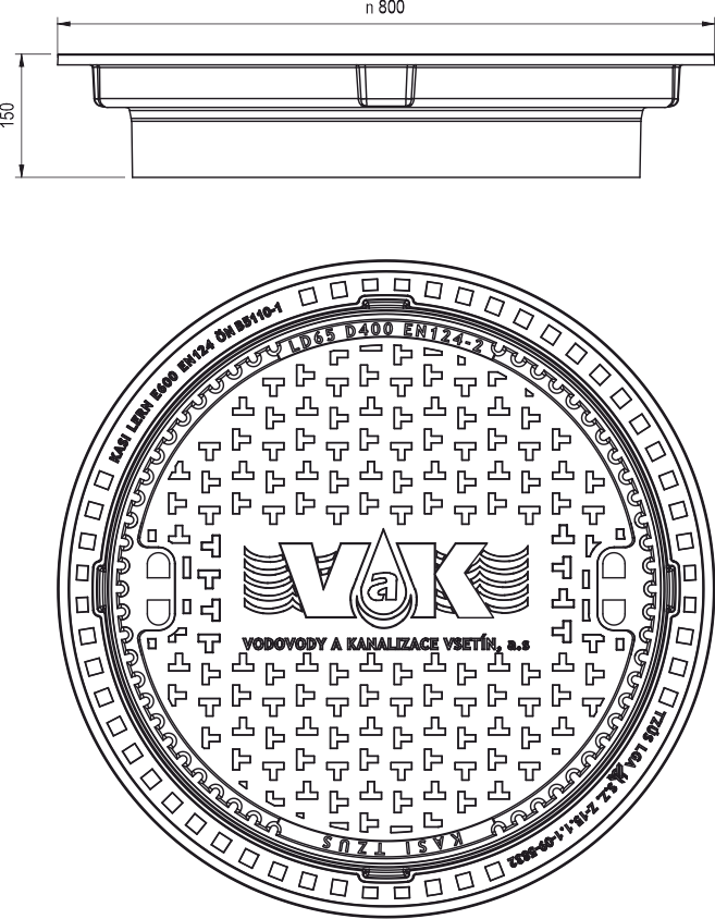 Poklop KDM65xxxVVS