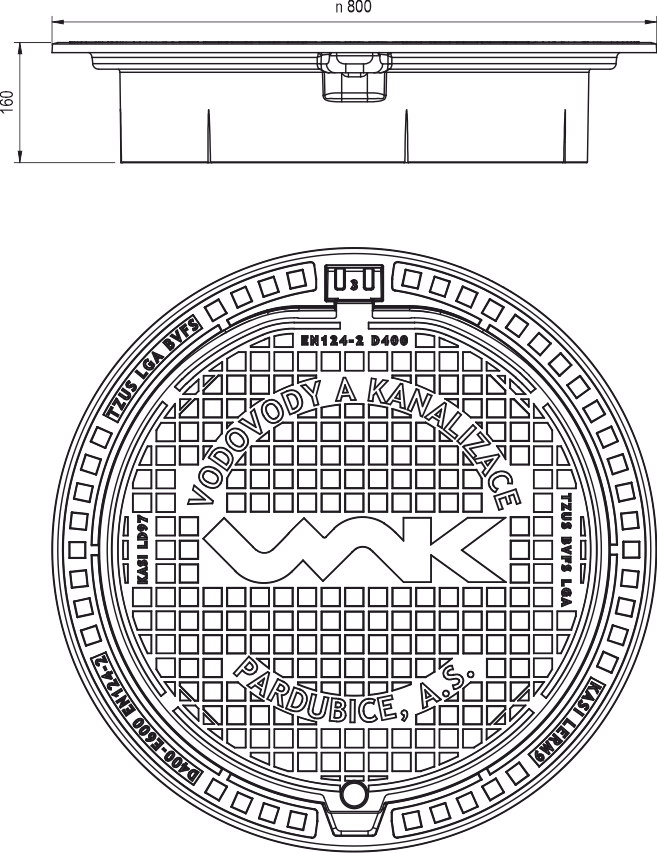 Poklop KEM97xxxVKP