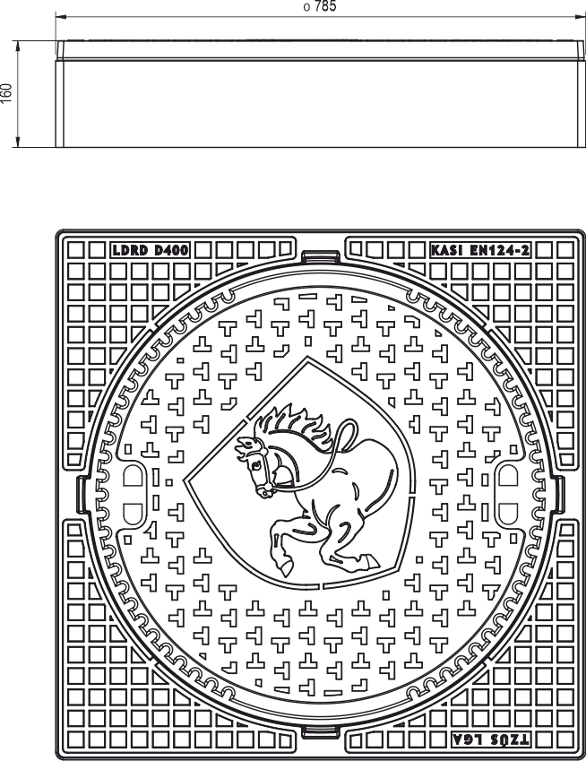 Poklop KDD05CxxPCe